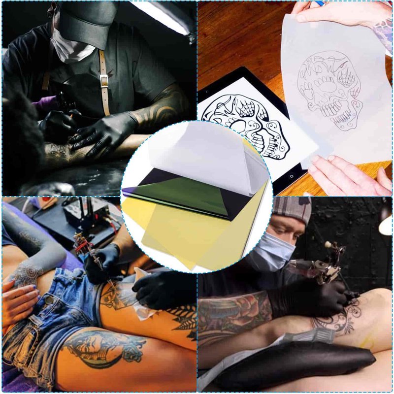 Tattoo Transfer Paper Kit 35 Sheets A4 Size for Stencil Transfer & Tattooing