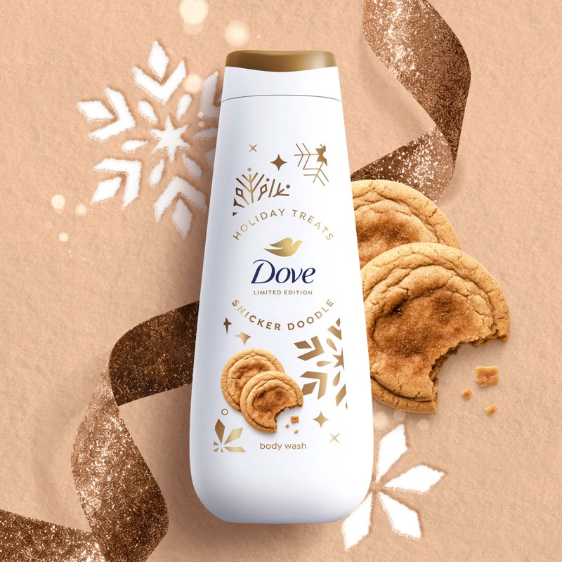 Dove Snickerdoodle Holiday Body Wash - Nourishing 20 Fl oz