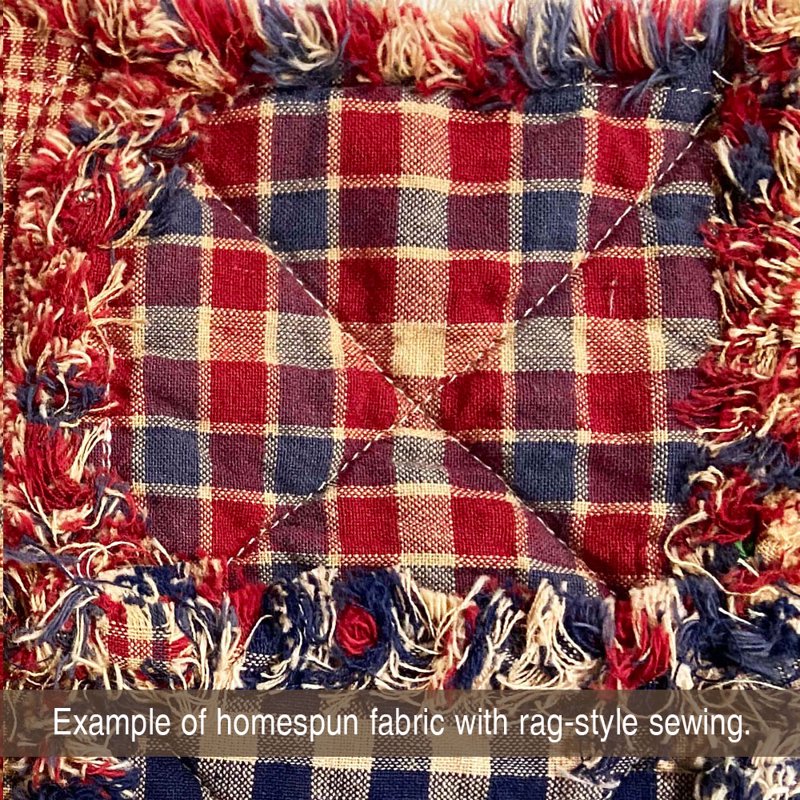 American Heritage Plaid Quilt Squares Charm Pack - 40 Premium Cotton Fabrics