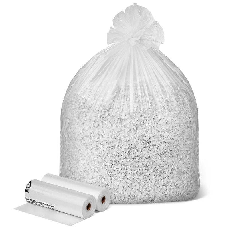 15.8 Gallon Shredder Bags - 50 Pack for Office & Home Use