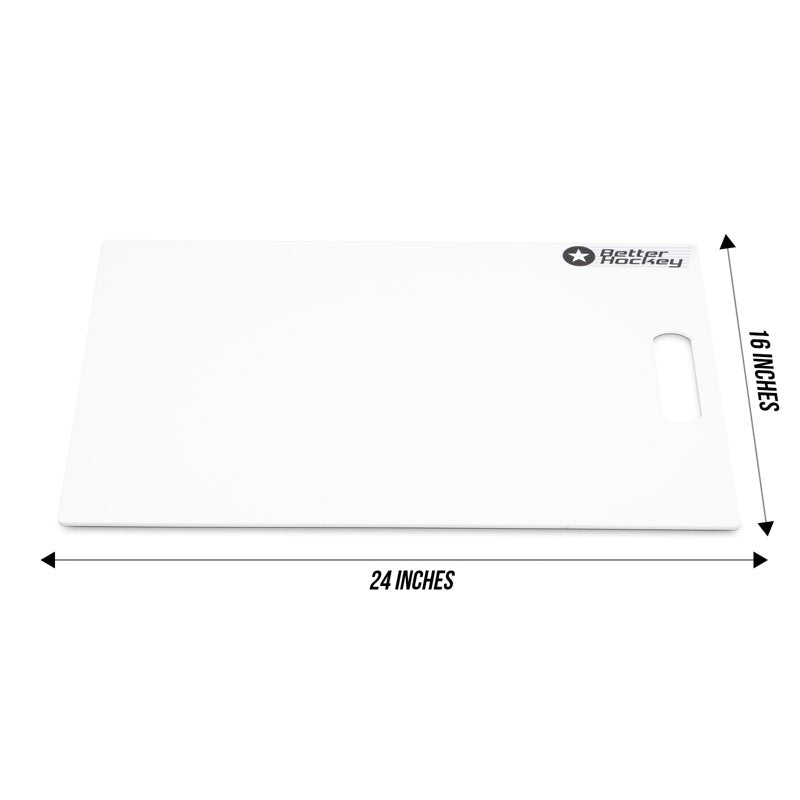 Hockey Shooting Pad 16x24 Inch Ice-Feel Practice Pad for Saucer Passes