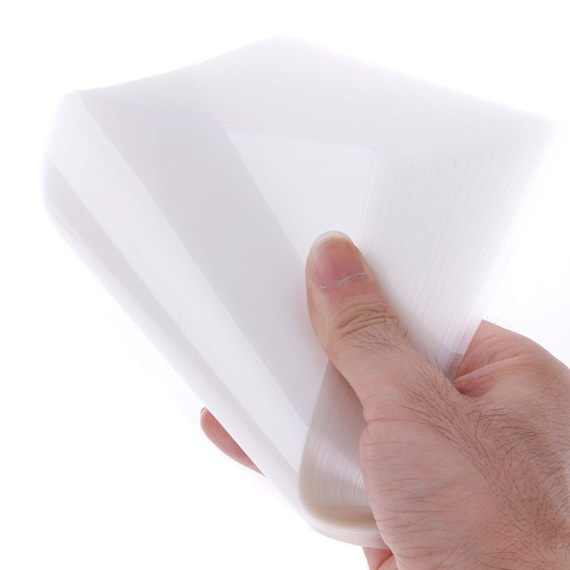 100 Pcs 4x6 Inch Laminate Film Pouches Glossy Protect Photo Paper