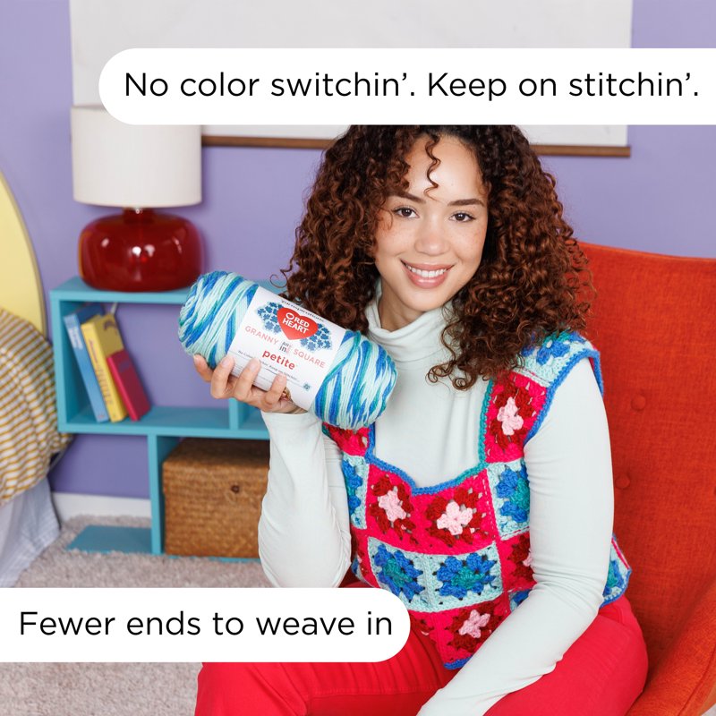 All-in-One Worsted Acrylic Yarn Set for Crochet & Knitting - 3 Pack