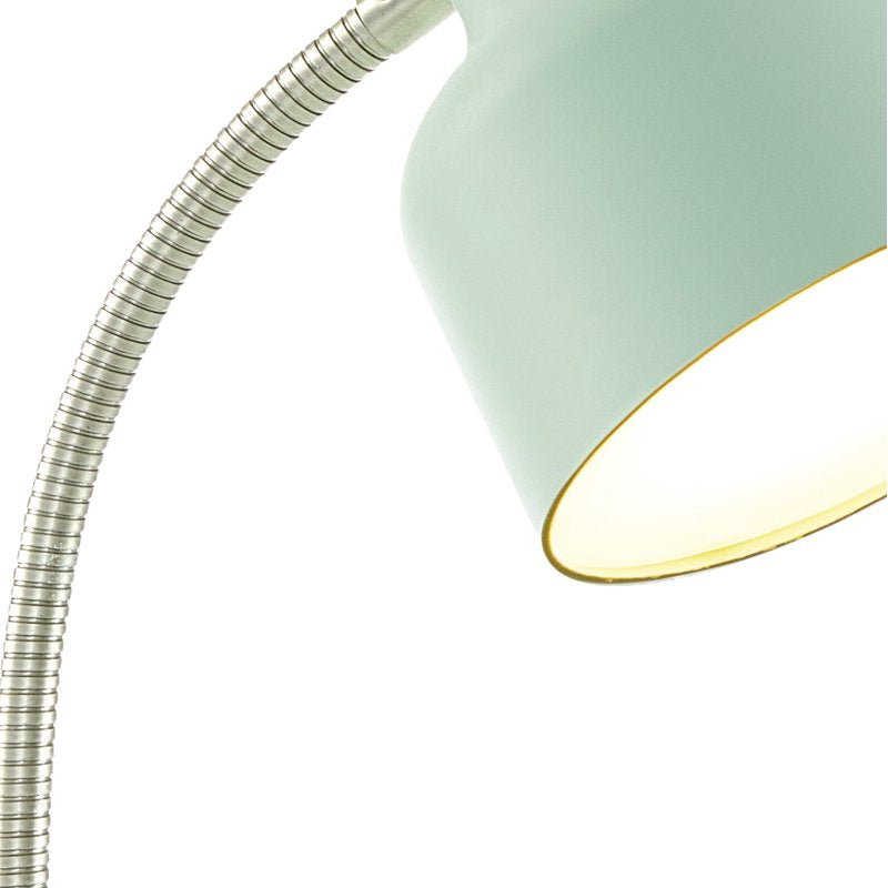 LED Desk Lamp with Catch-All Base and AC Outlet - Adjustable, Energy-Efficient Lighting