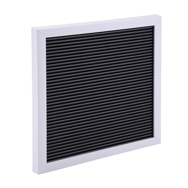 Message Letter Board - 25cm Square Felt Sign with Changeable Letters & Numbers for Home & Room Decor