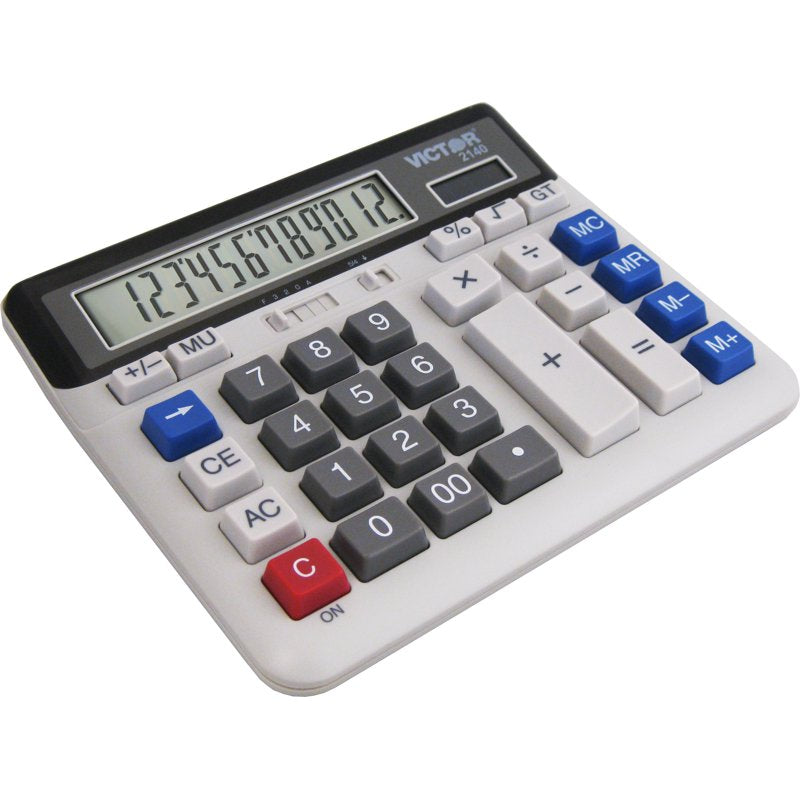 Desktop Business Calculator 12-Digit LCD Mark Up Functions for Office