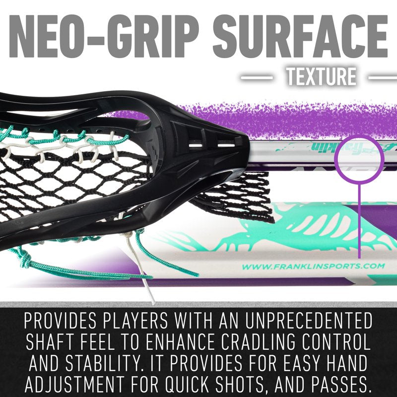 Women’s Lacrosse Stick 30-Inch Aluminum Shaft Complete Set for Girls & Women