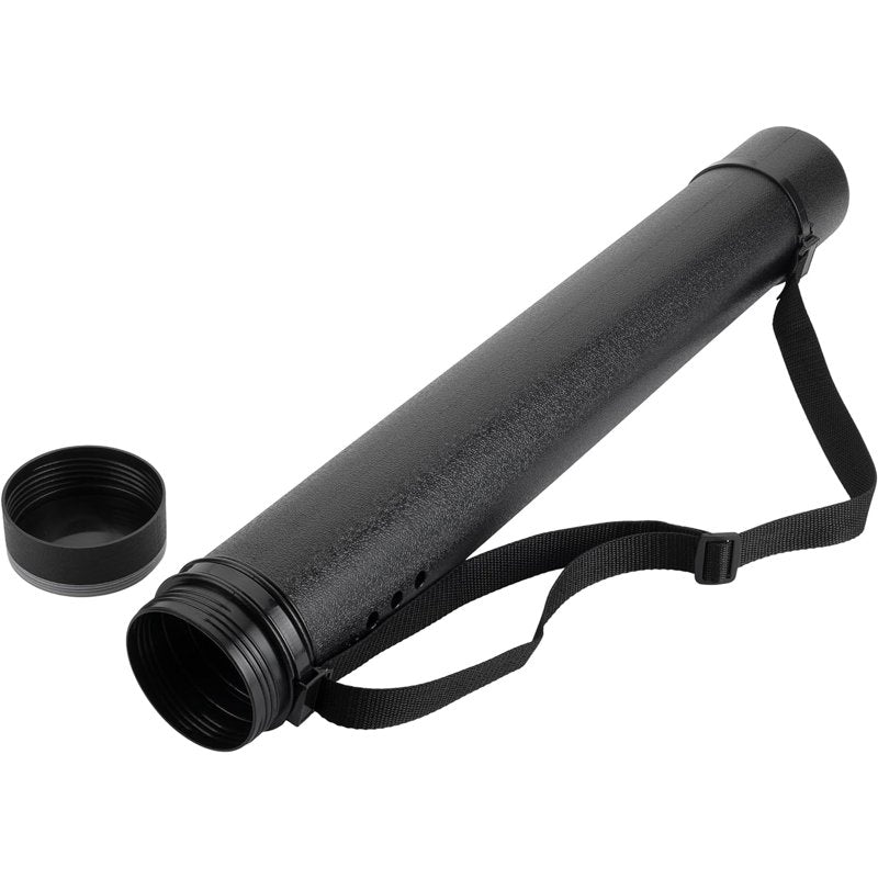 Extendable Poster Tube Set with Shoulder Strap - Pack of 2, Black & Blue/Green