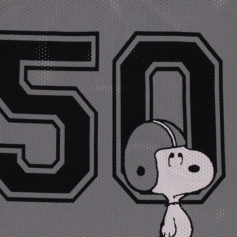 Ladies Snoopy Sports Jersey Shirt - Football Style, Grey, S (Variation: Snoopy-Football, S)