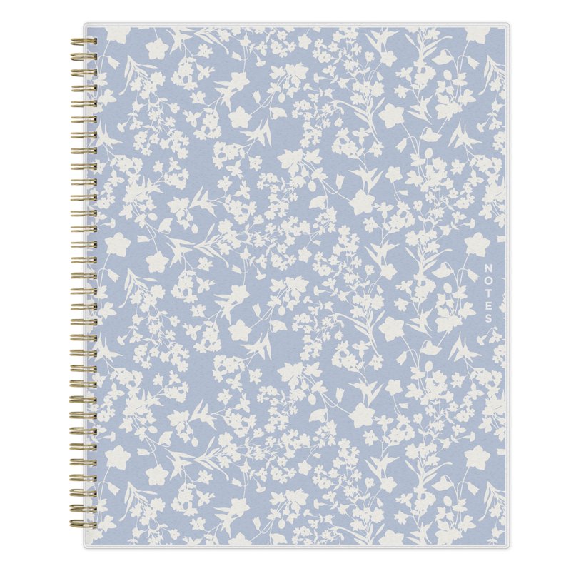 Blue Sky 8.5x11 Lined Notebook - Durable Cover, Perforated Pages