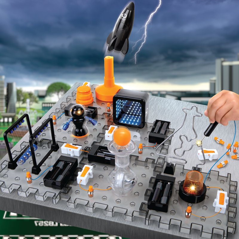 Electronic Circuitry STEM Toy Set for Teens - 51 Pieces, Science & Engineering