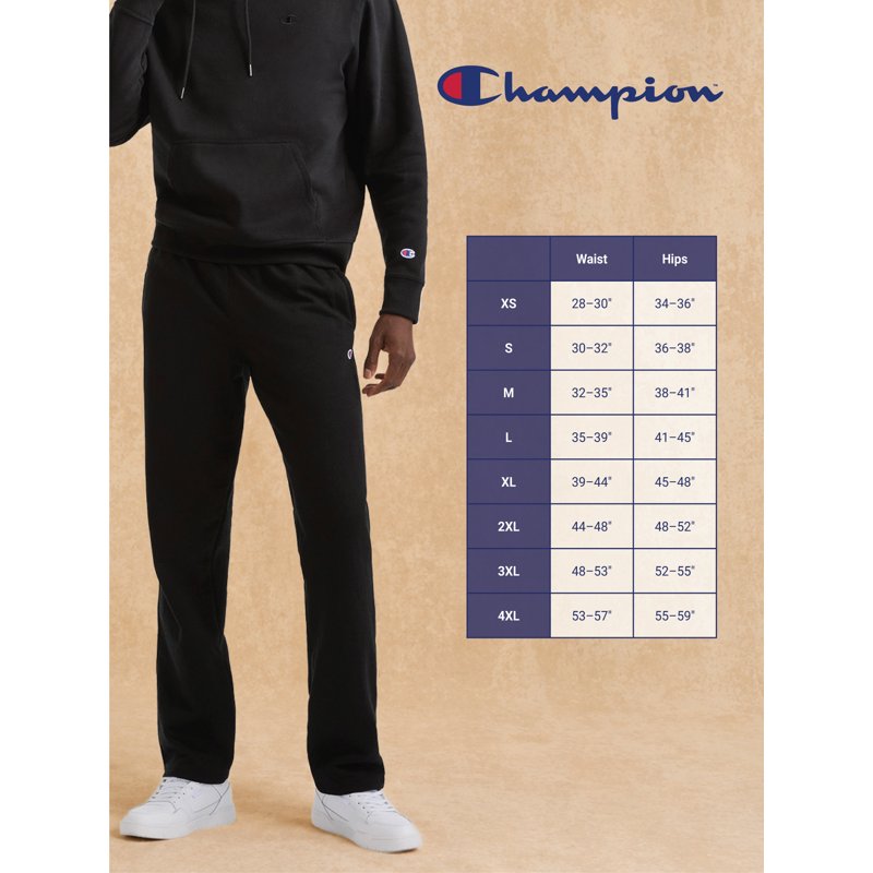 Men's Sport Sweatpants with Logo Slim Fit Lightweight Polyester Activewear