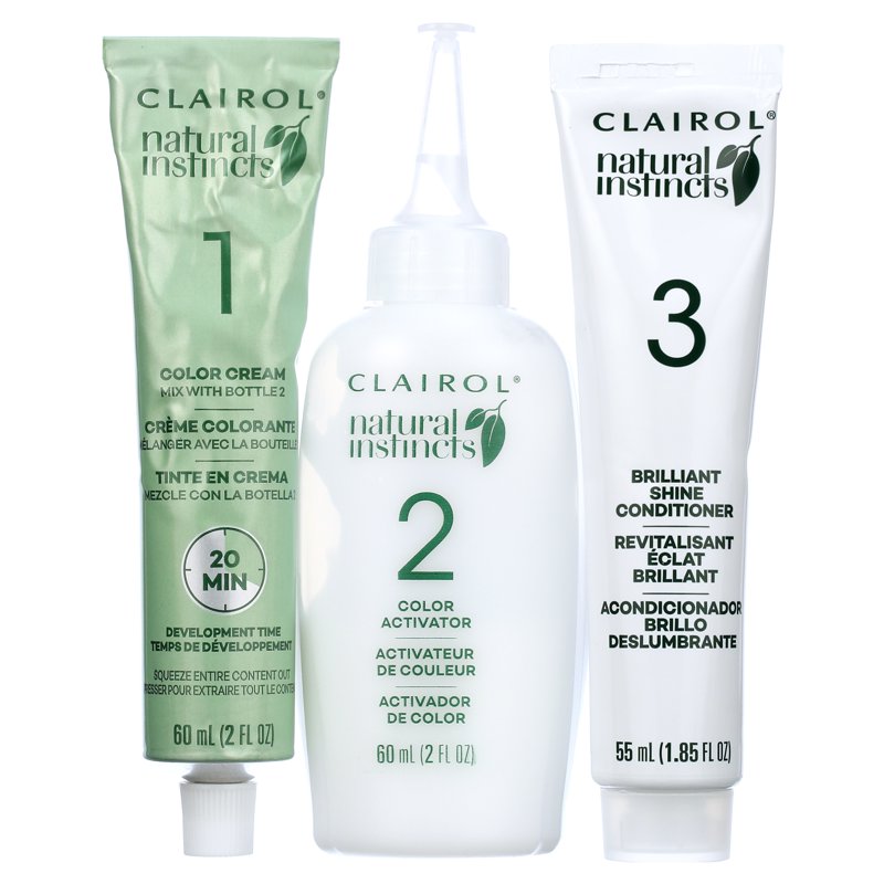Natural Hair Color Kit - Multiple Shades, Gentle & Long-Lasting