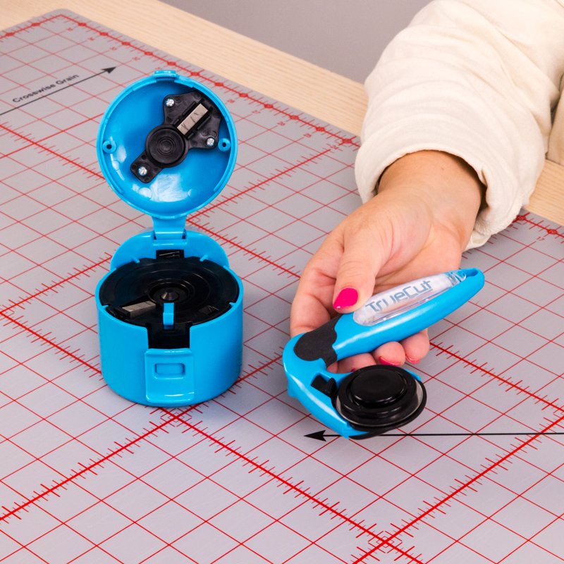 Precision Rotary Cutter & Ruler Set with Sharpener - Quilting & Sewing