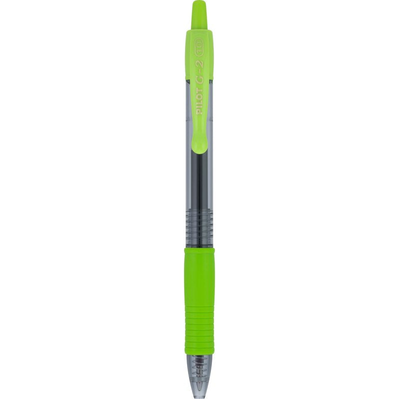 Gel Pen Set - 10 Assorted Bold Tip Gel Ink Pens for Office & School