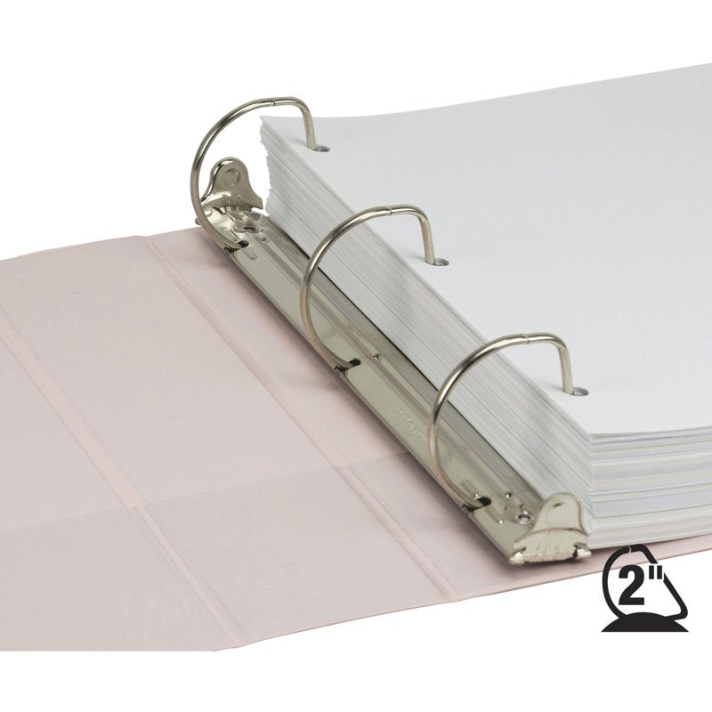 Durable 2 Inch Plant-Based View Binder Set - Assorted 4 Pack