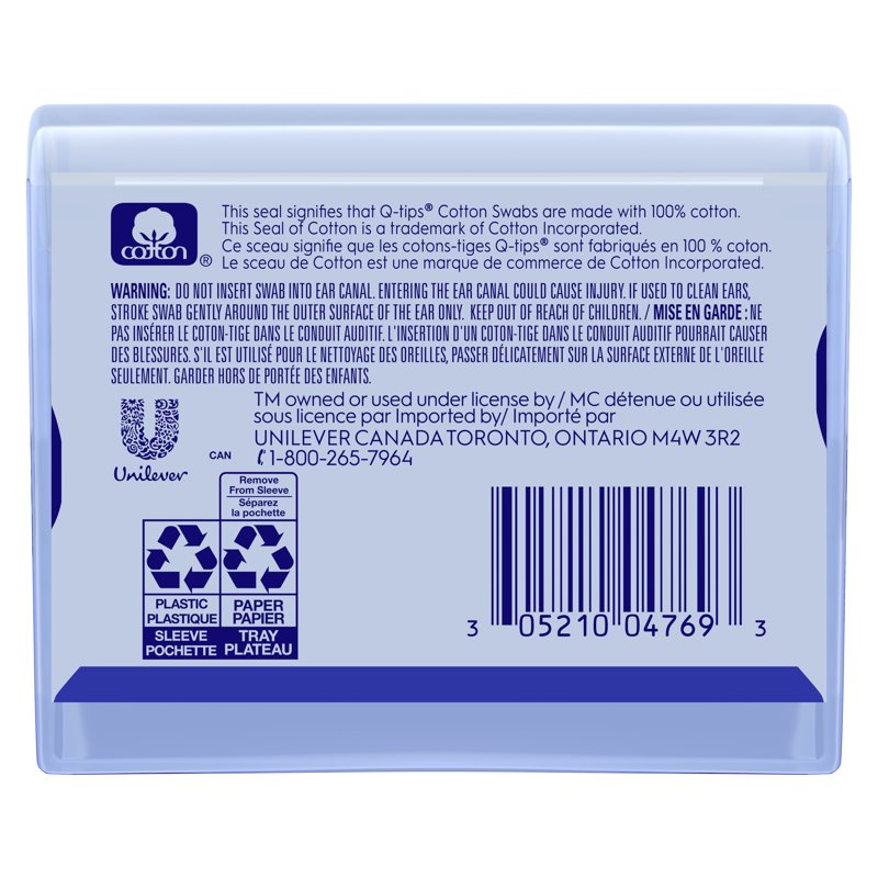 Cotton Swabs with Precision Tips - Travel Size for Beauty & Makeup Touch-Ups