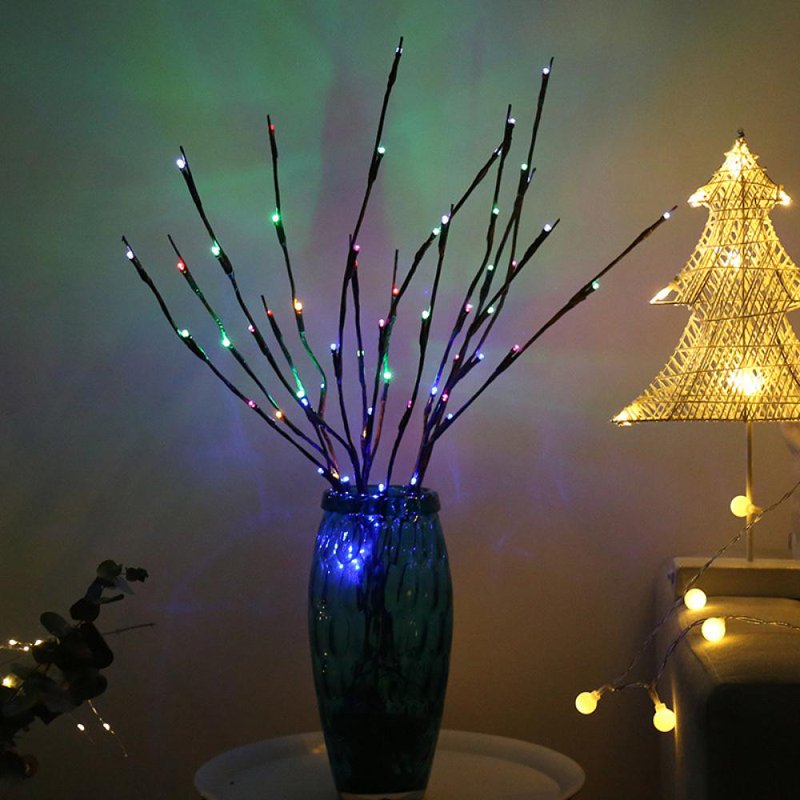 LED Tree Branch Fairy Lights Battery-Powered Decorative Outdoor Indoor
