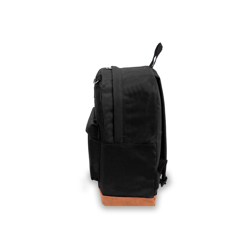 17-Inch Suede Bottom Backpack for School, Work, Travel - Unisex