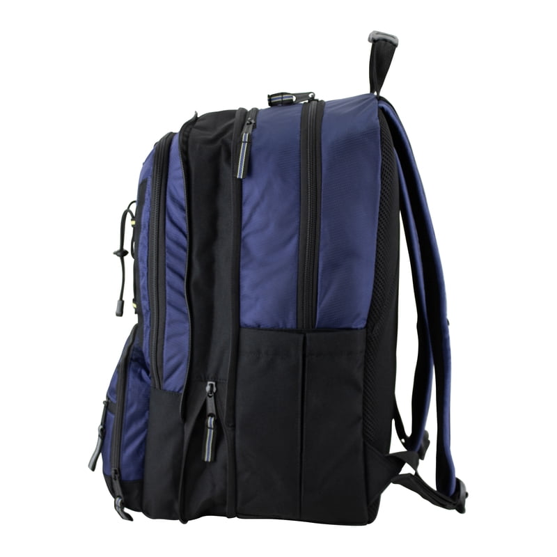 Expandable Recycled Material Backpack with Multiple Pockets & Hydration Side Pockets