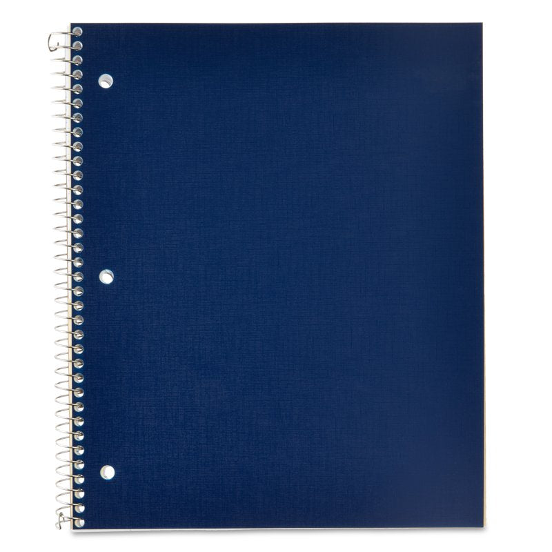 College Ruled 1-Subject Poly Notebook 9x11 Blue Sapphire 2 Pack