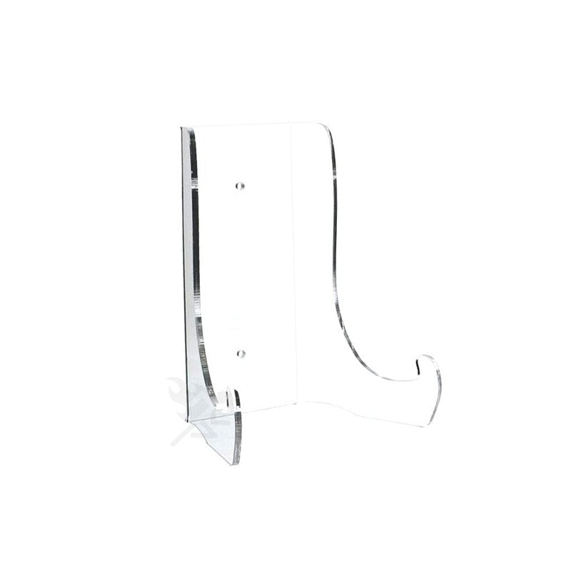 Heavy Duty Acrylic Display Stand for Plates, Frames, Tiles - 4.5 Inch