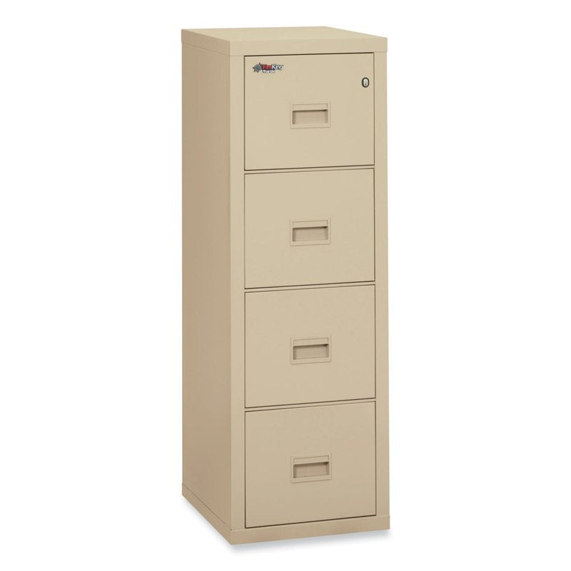 Fire-Resistant 22-Inch File Cabinet with High Security Lock