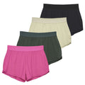 Women's 3-Inch Dry-Fit Running Shorts with Pockets - Athletic Gym Workout and Sports Shorts