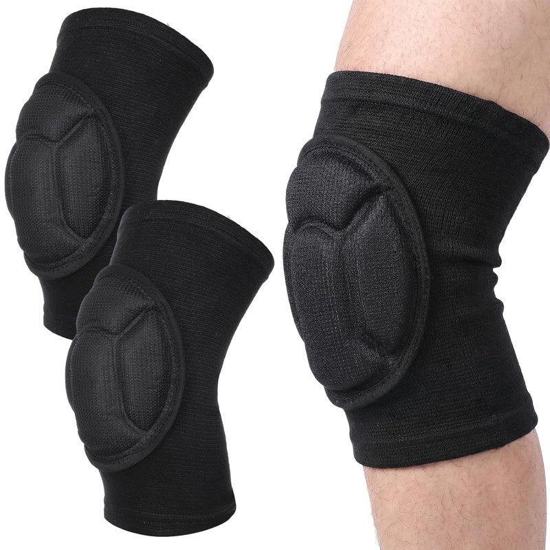 Protective Knee Pads for Men Women - Thick Elastic Sponge Support for Garden, Sports, Climbing, Housework, Dancing, Volleyball
