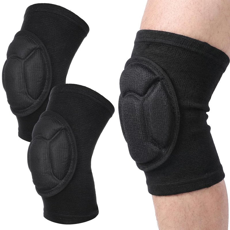 Protective Knee Pads for Men Women - Thick Elastic Sponge Support for Garden, Sports, Climbing, Housework, Dancing, Volleyball