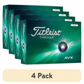 Titleist AVX Golf Balls 12 Pack White 2024 – Low Flight, Low Spin