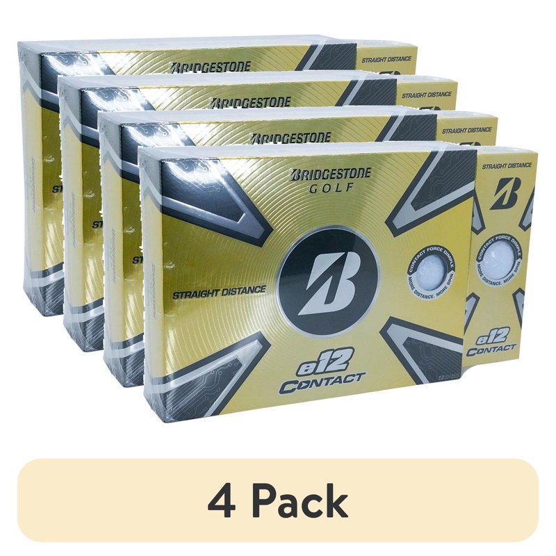 Bridgestone E12 Contact Golf Balls Bonus Pack - Long Distance & Reduced Spin