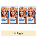 (4 Pack) Permanent Hair Dye Root Touch-Up Kit - Long-Lasting Gray Coverage