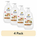 Dove Hand Wash Shea Butter & Warm Vanilla 4 Pack - Moisturizing Liquid Soap