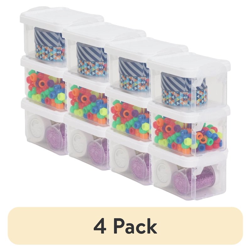 3-Tier Stackable Craft Storage Bags Set - Portable Organizer for Hobby and Office Supplies