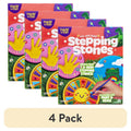 DIY Garden Stepping Stones Craft Kit - 4 Pack, Customize & Decorate