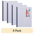 Poly Cover Dot Ruled Composition Notebook 7.5 x 9.75 Inches - 80 Pages - 4 Pack