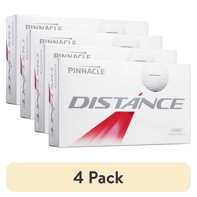 Distance Golf Balls 15 Pack - High Performance White Golf Balls