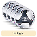 (4 Pack) Umbro Disruptor Size 4 FIFA Basic Approved Soccer Ball