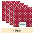 Cotton Fat Quarter Fabric Pack for Quilting & Sewing - Medium Dot Pattern