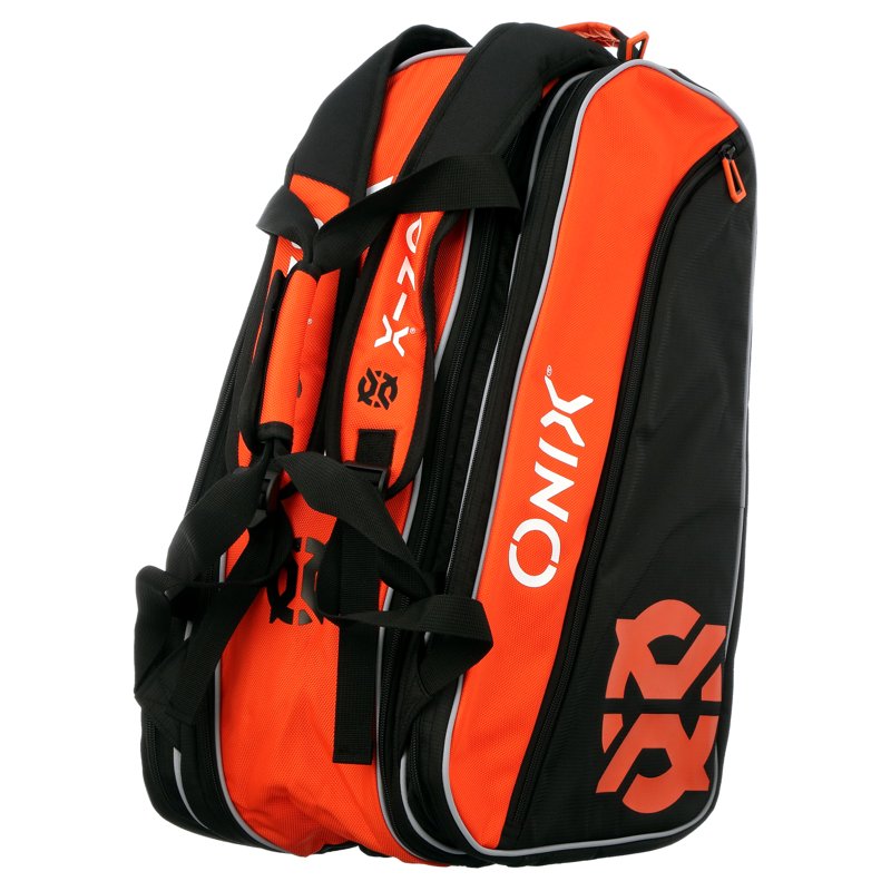 Onix Pro Team Paddle Bag for Pickleball - Orange/Black