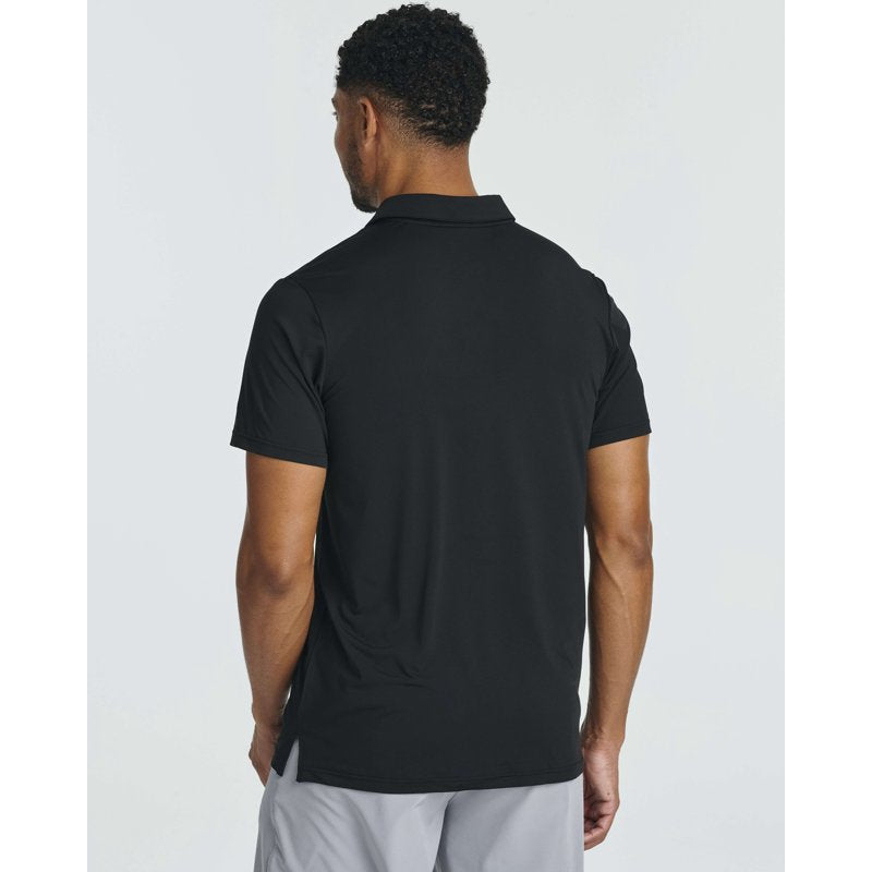 Real Essentials 3 Pack Men's Short Sleeve Pocket Polo Shirts - Dry-Fit Golf-Performance (Variation: Set 7, M)