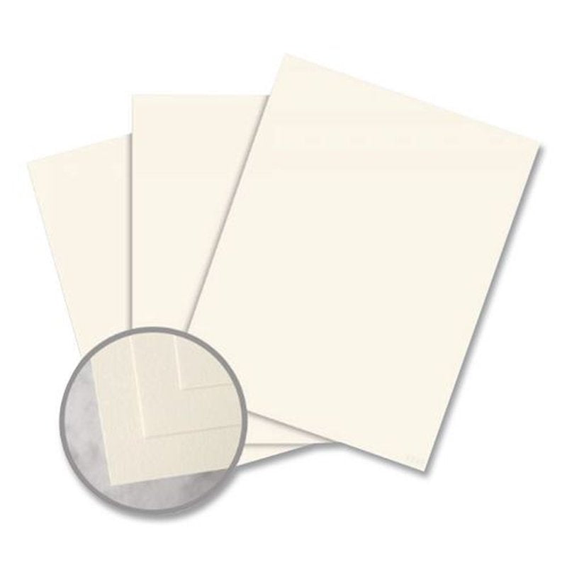 Premium Linen Finish Printer Paper 8.5x11 Inches 24 lbs - White, 500 Sheets