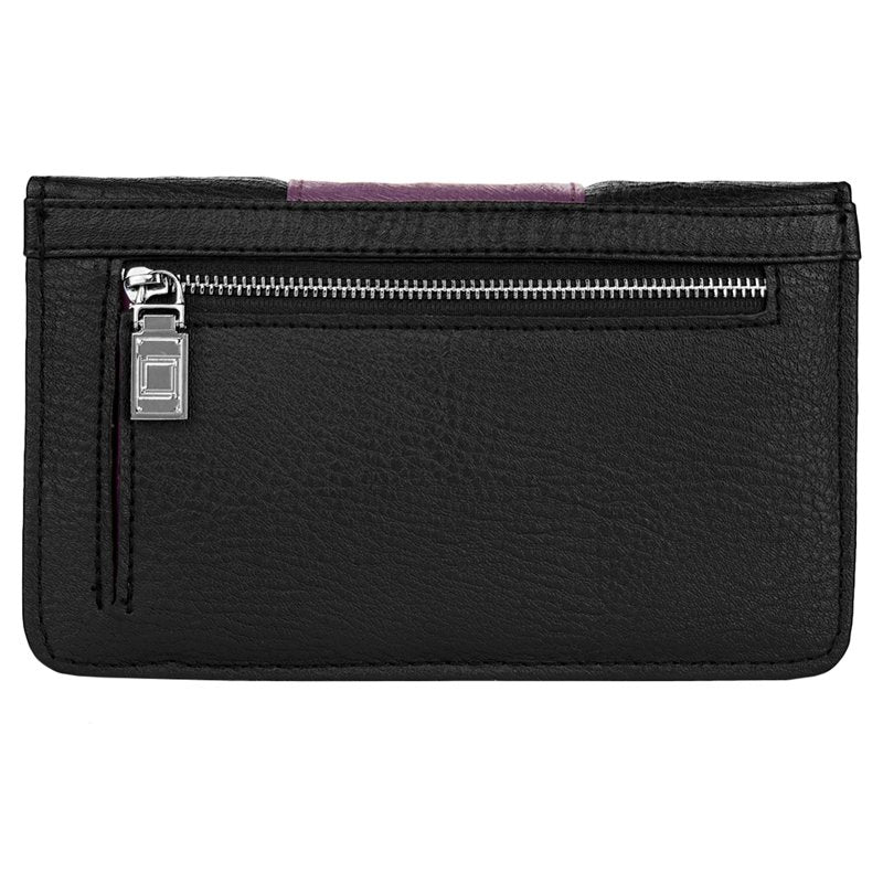 Women's Travel Wallet Clutch Fits Large Smartphones Card Holder Purse
