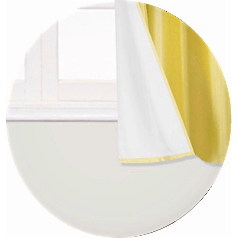 2-Piece Short Window Curtain Set with Grommets - Foam Backed Privacy Panels for Kitchen & Small Windows
