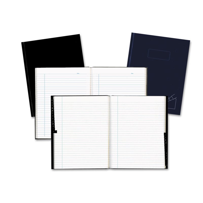 Business Notebook 9 1/4 x 7 1/4 Inches with 192 College-Ruled Pages, Hard Cover, Recycled Paper