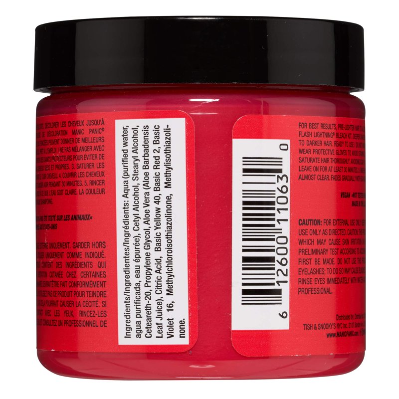 Semi-Permanent Hair Dye - Vibrant Colors Last 4-6 Weeks - Vegan & Cruelty-Free