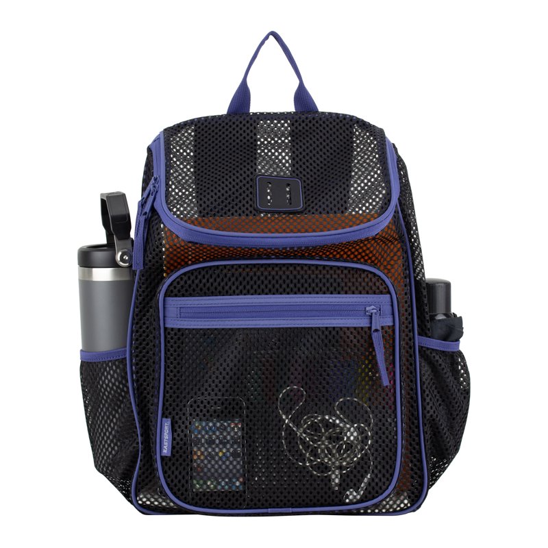 Mesh Backpack with Spacious Main Compartment & Hydration Pockets