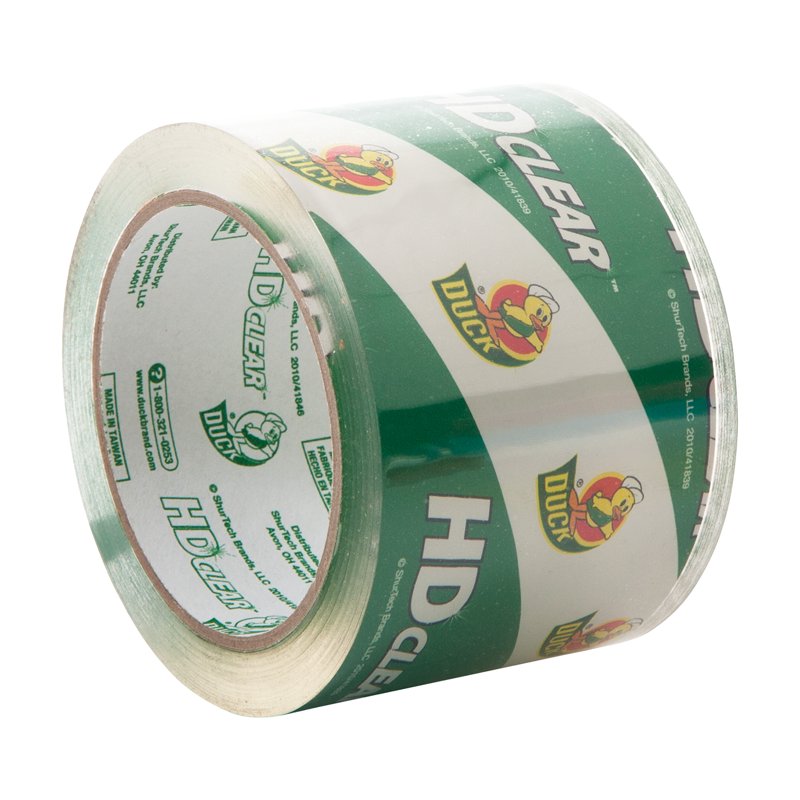 Heavy Duty Clear Packing Tape 3in x 54.6yd - 6 Rolls for Shipping & Moving