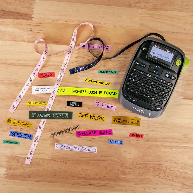 Industrial Label Maker with Magnetic, Heat-Shrink & Heavy-Duty Tape - Compact & Durable for Office & Industrial Use